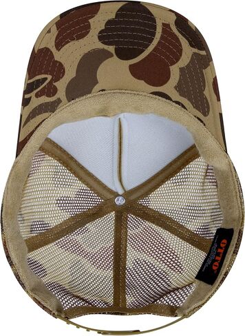 OTTO Cap 5 Panel High Crown Mesh Back Trucker Hat | Bulk Packs in Saudi Arabia