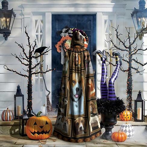 British Shorthair Cat Adult Hooded Cloak Cool Halloween Cosplay Costume Hooded Cape Velvet Cloak in Saudi Arabia