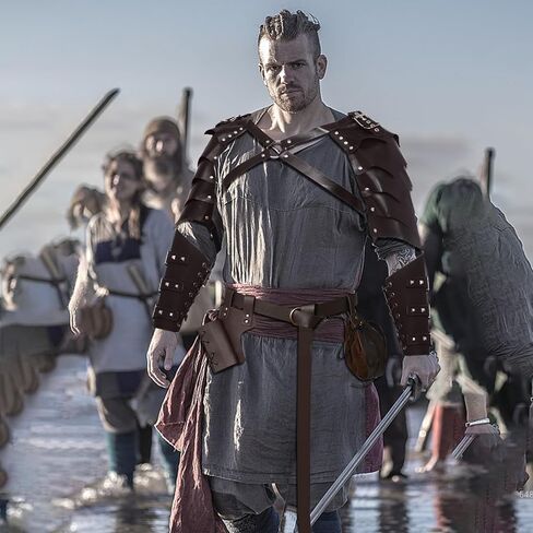 6 أجهزة كمبيوتر ملحقات فارس في العصور الوسطى عصر النهضة فايكنغ حزام البوتش برايس براكز سيف الضفدع in Kuwait