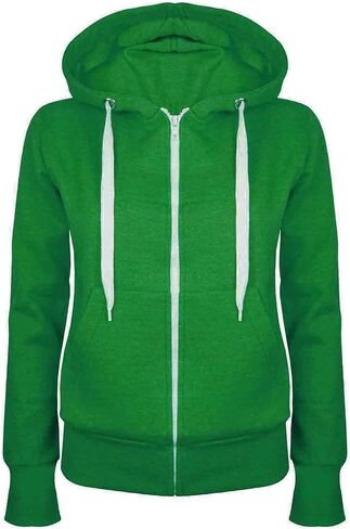 Womens Zip Up Hoodies Oversized Casual Long Sleeve Sweatshirts Fall Loose Fit Lightweight Hooded Jacket with Pocket in Saudi Arabia