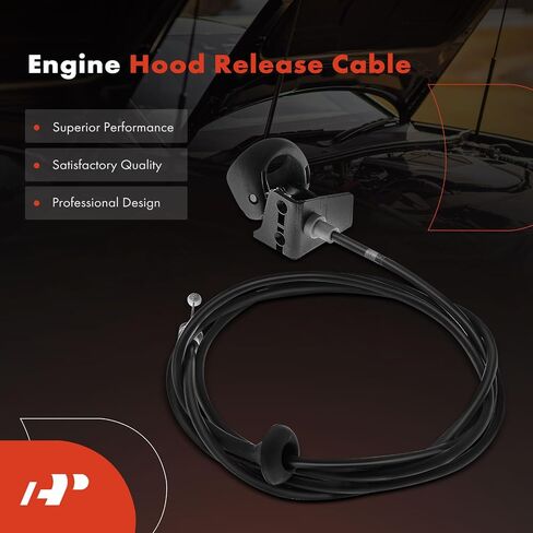 A-Premium Front Latch Cable مع مقبض متوافق مع Ford Taurus 1996-2007 & Mercury Sable 1996-2005 ، 80.9 Inch in Saudi Arabia