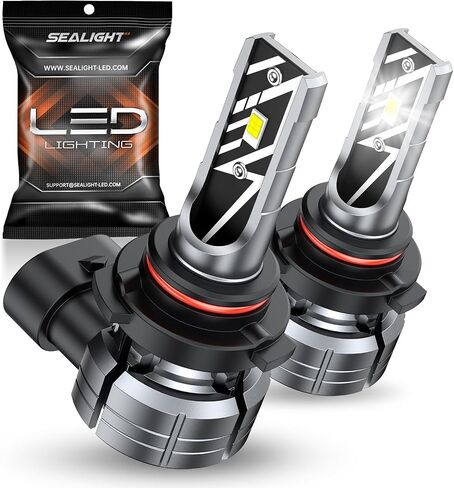 SEALIGHT F1A Series 5202 LED Fog Light Bulbs, 10000LM 5201/5202 Fog Light Bulbs 600% Super Brightness 6000K Cool White PS19W/PS24W /9009 Fog Lights, Non-polarity, Pack of 2 in Saudi Arabia