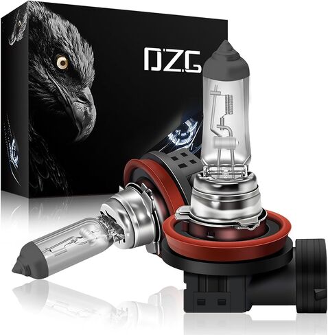 DZG 9012 HIR2 Halogen المصباح الأمامي لمبة 12V 55W 4300K مصابيح هالوجين بيضاء دافئة عالية ومنخفضة البديل ، حزمة 2 in Kuwait