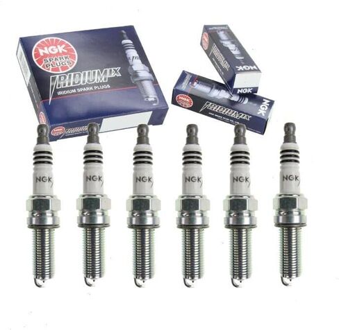 6 PC NGK Iridium IX Parch Plugs متوافقة مع Chrysler Town & Country 3.6L V6 2011-2016 in Saudi Arabia