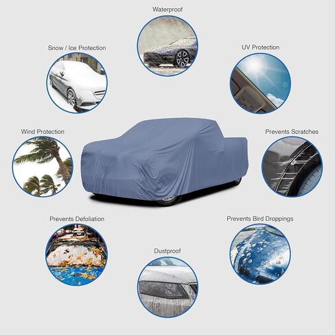 USCArcover Supreme All Cover Protection Weather Custom-Fit for Volkswagen Beetle Type 1 1956–1972 ترقية بطانة القطن المقاومة للماء in Saudi Arabia