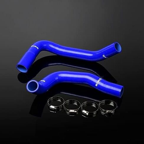 G-PLUS Silicone Radiator Hose Kit Compatible with Chevy Small Block Camaro SBC 1971-1988,Blue in Saudi Arabia