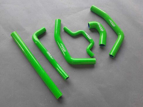 FOR KAWASAKI KXF250 KX250F 2009-2016 silicone radiator hose (GREEN) in Saudi Arabia