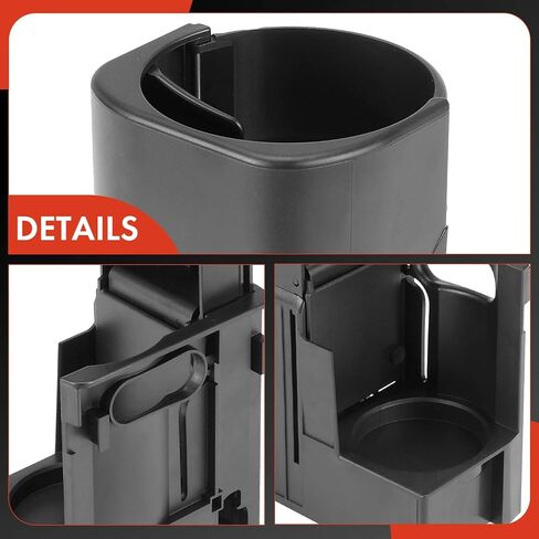 A-Premium Cup Holder متوافق مع Mercedes-Benz E280 2007 ، E300 2008-2009 ، E320 2003-2009 ، E350 2006-2009 ، E500/E55 AMG 2003-2006 ، E550/E63 AMG 2007 ، CLS55 AMG ، CLS550 ، in Saudi Arabia
