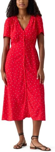 Levi's Women's Sarina Short Sleeve Midi Dress in Saudi Arabia