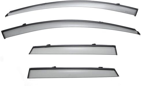 Wellvisors Windows ، انحرافات الرياح المتوافقة مع Mazda 2010-2013 Mazda 3 Hatchback مع حرس المطر الأسود 3-847MZ004 in Saudi Arabia