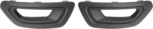 HECASA Fog Light Bezels Compatible with 2020 Ford Transit Bumper Driving Fog Lamps Covers Left & Right Side Black Plastic (PP) Material in Saudi Arabia
