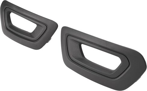 HECASA Fog Light Bezels Compatible with 2020 Ford Transit Bumper Driving Fog Lamps Covers Left & Right Side Black Plastic (PP) Material in Saudi Arabia