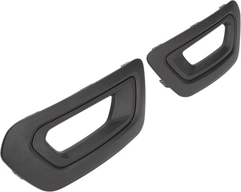 HECASA Fog Light Bezels Compatible with 2020 Ford Transit Bumper Driving Fog Lamps Covers Left & Right Side Black Plastic (PP) Material in Saudi Arabia