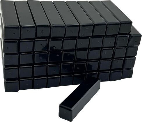 Master Magnetics COW-CP6X4BX New Ferrite Cow Magnet, 0.625" Diameter, 3" Length, Black (Pack of 4) in Saudi Arabia