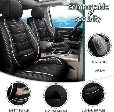 Car Seat Covers Fit for Dodge Grand Caravan 1997-2025,7 Seat Car Seat Cover,No-Slip Waterproof Breathable Faux Leather Automotive Seat Covers Auto Interior Covers.Beige,Full Set with Pillow in Kuwait