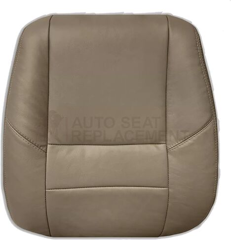 Compatible with 2001 2002 2003 2004 Toyota Sequoia Limited, SR5, 2WD, 4WD, AWD Real Leather Seat Covers in Oak Tan (Passenger Bottom) in Kuwait