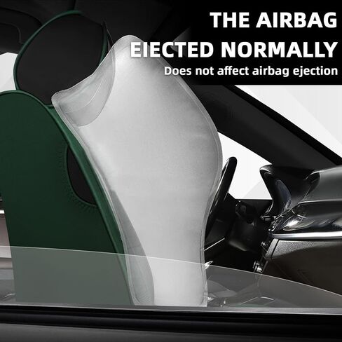 Car Seat Cover Fit for Ford Explorer 2000-2025,Compatible Airbag Non-Slip Waterproof Seat Cover,Car Seat Protector Premium Interior (Standard 5 Seats,Black Coffee) in Kuwait