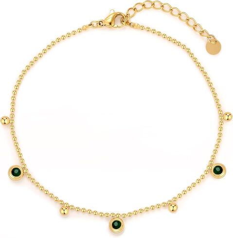 Bracelet,Stainless Steel,14K Golden Plated,Round Cake Pendant with Love Words,7.8 inches(20cm) in Kuwait