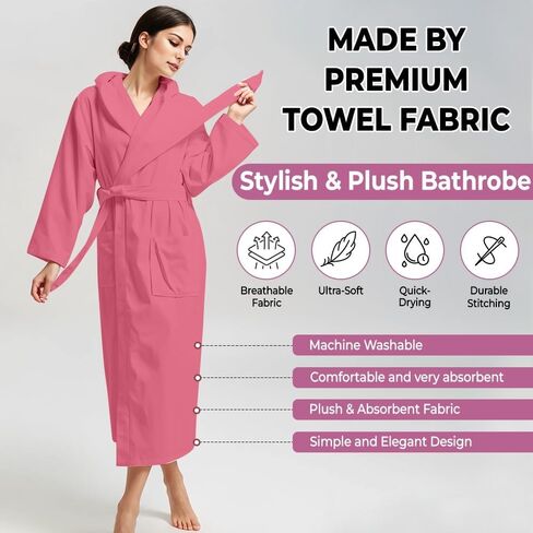 WOMEN Hooded BATHROBE in Kuwait