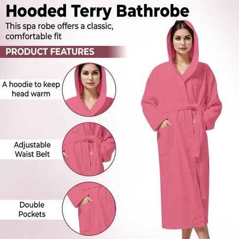 WOMEN Hooded BATHROBE in Kuwait