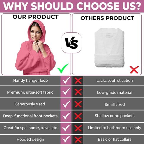 WOMEN Hooded BATHROBE in Kuwait