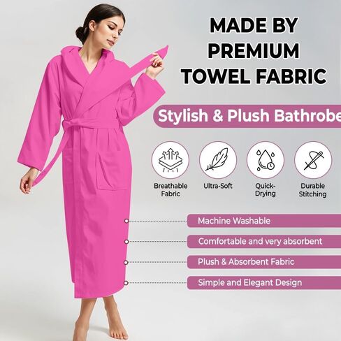 WOMEN Hooded BATHROBE in Kuwait