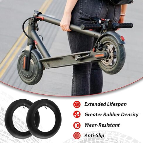 2 Pack 10x1.95/2.125 Scooter Inner Tube 60/70-6.5 Electric Scooter Inner Tube 10 inch in Saudi Arabia