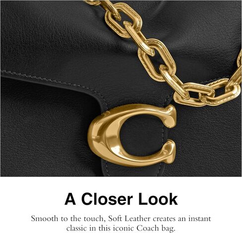 Coach Chain Tabby Shoulder Bag, Warm Brown in Saudi Arabia