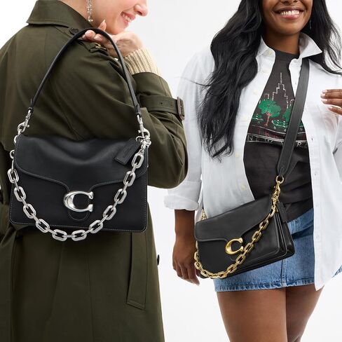 Coach Chain Tabby Shoulder Bag, Warm Brown in Saudi Arabia