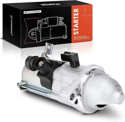 A-Premium Starter Motor متوافق مع Honda Accord 2013-2017 2.4L ، 12V 1.6KW 9-TETH في اتجاه عقارب الساعة ، الإرسال اليدوي ، استبدل# 31200-5A2-A01 in Saudi Arabia