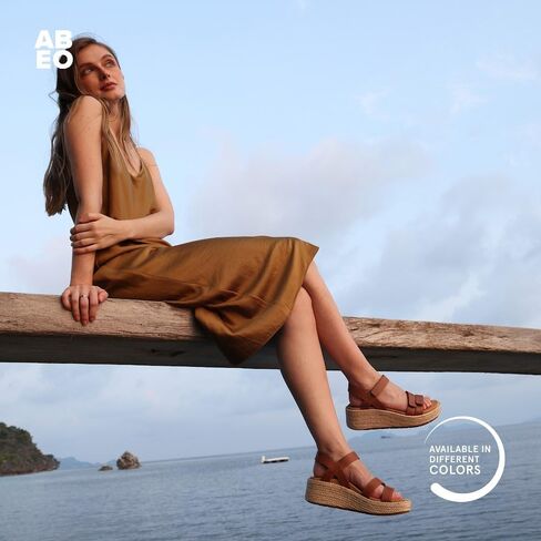 ABEO Solstice Strap Metatarsal Sandal | Arch Support Sandals Women's | Wedge Sandals For Women | Built-In Orthotic Insole in Kuwait