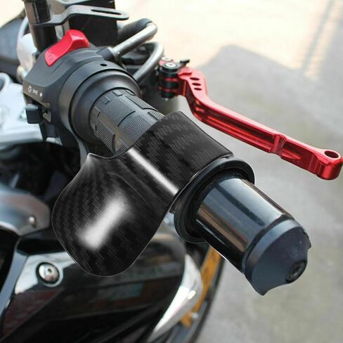 GLEAVI Throttle Fixing Clip for Motorcycle - Carbon Fiber Throttle Assist Grip for Effortless Control and Enhanced Riding Experience in Saudi Arabia