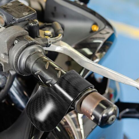GLEAVI Throttle Fixing Clip for Motorcycle - Carbon Fiber Throttle Assist Grip for Effortless Control and Enhanced Riding Experience in Saudi Arabia
