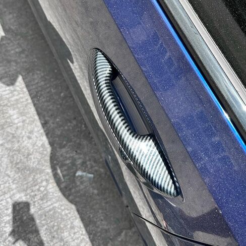 YINGTUU for Cadillac CT5 Accessories 2020 2021 2022 2023 2024 2025 Car Door Handle Cover Exterior Trims Handle Protection in Saudi Arabia