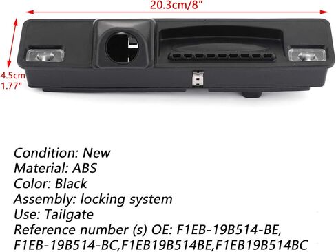 Topteng Boot Tailgate Handgate Trunk Handle Switch F1eb-19B514-Be for Ford 2012-2018 Focus St in Kuwait