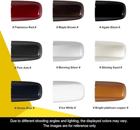 Exterior Door Handle Cap Compatible with Volvo XC60 2015-2017/S60 S60L 2014-2019/V60 2011-2017/V40 All Series 39819800 31349578 Door Handle Cover Accessories Lock Cap Agate Black in Saudi Arabia