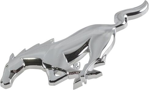 Emblem Chrome Grille Mounted Compatible with 2010-2014 Ford Mustang in Saudi Arabia