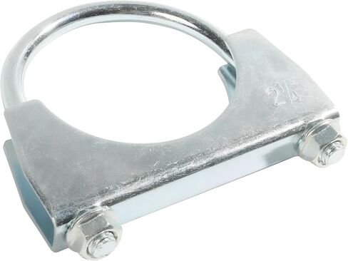 Zlirfy 1.75 "2" 2.25 "2.5" 2.75 "U Bolt Clamp Clamp Muchfler Clamps ، Metal U-Bolt Muffler/Home Clamp ، Huffle U Bolt Muffer Clamp Clamp Clamp for Pipes (2.5 Int) in Kuwait