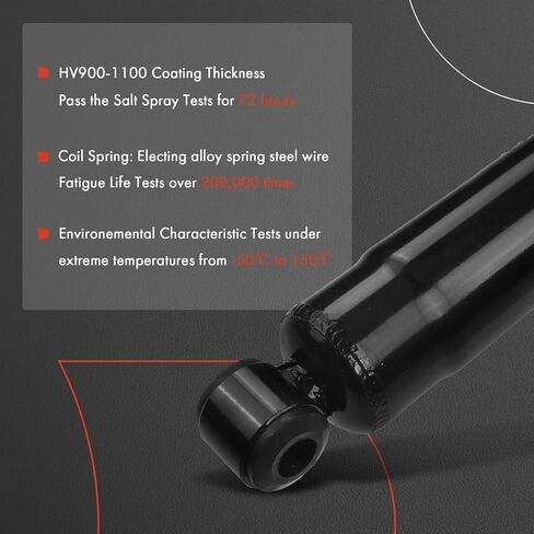A-Premium Front Pair (2) Shock Absorber Compatible with Mercedes-Benz E300 1996-1999, E320 1996-2002, E420 1997, E430 1998-2002, E55 AMG 1999-2001, Driver and Passenger Side, Replace# 2103200930 in Saudi Arabia