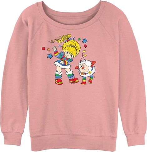 Rainbow and Twink Women's Cowl Neck Long Sleeve Knit Top in Saudi Arabia