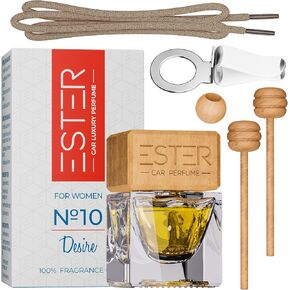 Car Luxury Perfume - Ambre Nuit - Air Freshener - №8 Ambre Noir: For Women - 1Fl Oz Luxury Essential Oil Diffuser with Sticks - Strong and Long-Lasting Scent in Saudi Arabia
