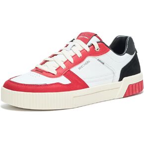 Skechers Men's Jade Kovos Leather and Suede Lace-up Sneakers in Saudi Arabia