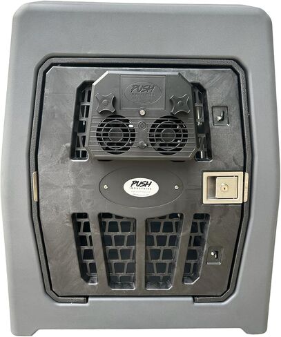 Push Industries 901.901 Vortex Kennel & Crate Fan Powered by 120V or Inc. Rechargable Battery - Multi Speed (Each) in Saudi Arabia