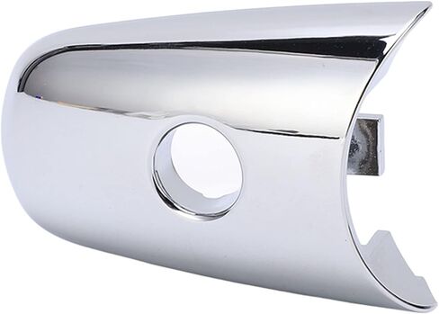 Door Handle Escutcheon, Plastic Car Exterior Door Handle Cover with Keyhole 80646 1BA0A Replacement Door Handle Trim Car Exterior Accessory Fit for FX35 2009‑2012, Silver in Saudi Arabia