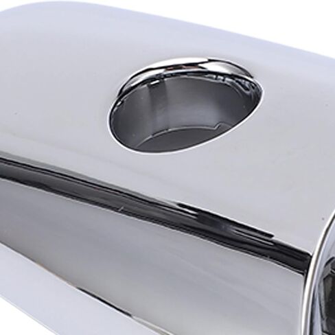Door Handle Escutcheon, Plastic Car Exterior Door Handle Cover with Keyhole 80646 1BA0A Replacement Door Handle Trim Car Exterior Accessory Fit for FX35 2009‑2012, Silver in Saudi Arabia