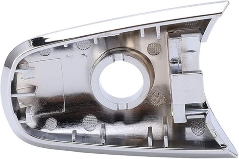 Door Handle Escutcheon, Plastic Car Exterior Door Handle Cover with Keyhole 80646 1BA0A Replacement Door Handle Trim Car Exterior Accessory Fit for FX35 2009‑2012, Silver in Saudi Arabia