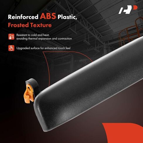 A-Premium Front or Rear Right Passenger Side Exterior Door Handle Compatible with Nissan Frontier 1998-2004, Xterra 2000-2004, Textured Black, Replace# 80606-2S400 in Saudi Arabia