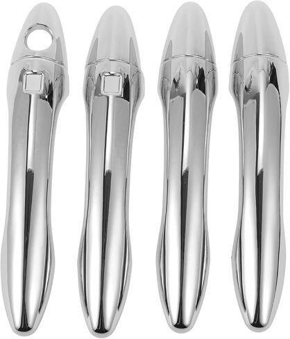 Motoforti Smart Car Door Handle Cover Trim, Side Door Handle Cover, for KIA Optima K5 2011-2015, ABS Silver Tone 1 Set in Saudi Arabia