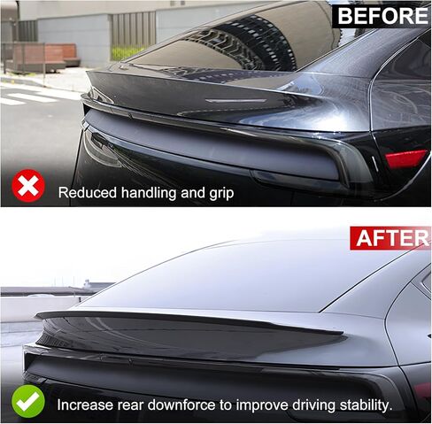 Rear Spoiler for Model Y Juniper ABS Spoiler for Model Y Juniper Rear Spoiler Wing Trunk Lip Tail Lid for Sporty Appearance Accessories 2025.03+ in Kuwait