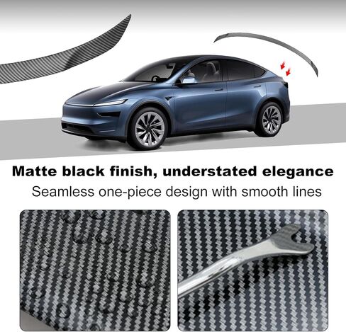 Rear Spoiler for Model Y Juniper ABS Spoiler for Model Y Juniper Rear Spoiler Wing Trunk Lip Tail Lid for Sporty Appearance Accessories 2025.03+ in Kuwait